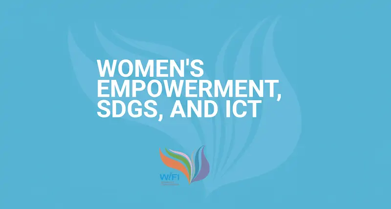 Women's Empowerment, SDGs, and ICT - Core Module 1