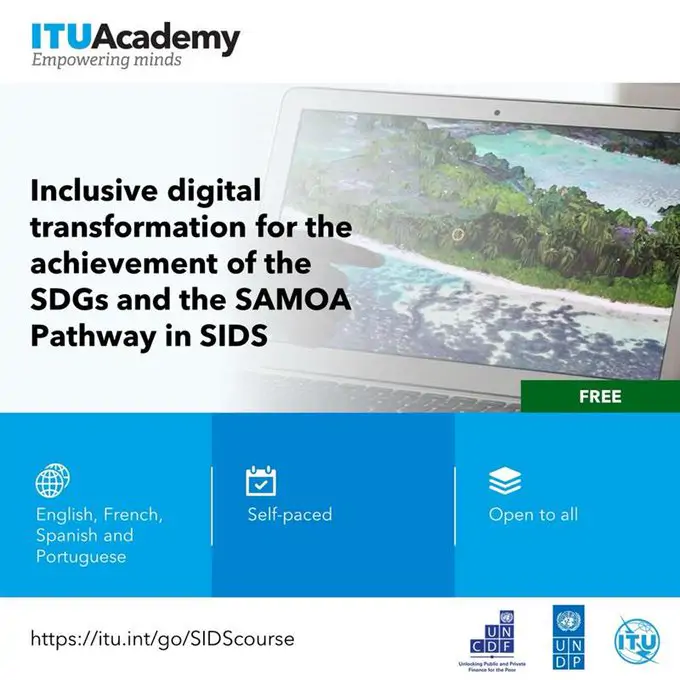 Inclusive digital transformation for the achievement of the SDGs and the SAMOA Pathway in SIDS