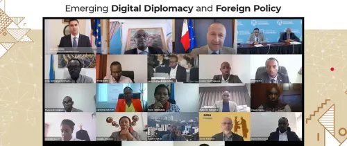 Rwandan diplomats and officials complete online training in digital diplomacy