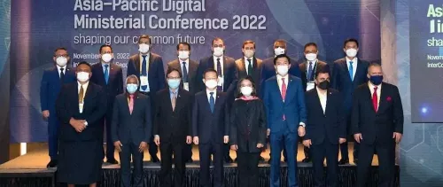 Digital ministers agree on shaping common digital future for Asia and the Pacific