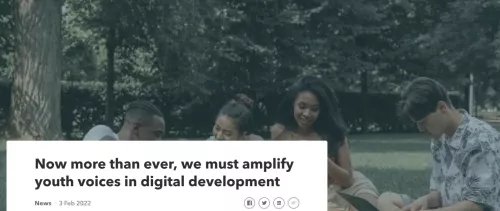 Now more than ever, we must amplify youth voices in digital development