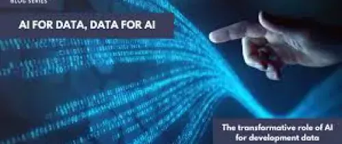 The transformative role of AI for development data