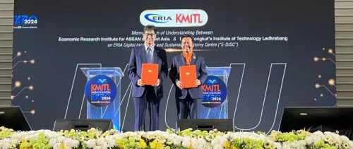 ERIA Signs MoU With King Mongkut Institute of Technology Ladkrabang