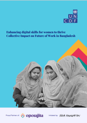 Enhancing digital skills for women to thrive: Collective impact on the future of work