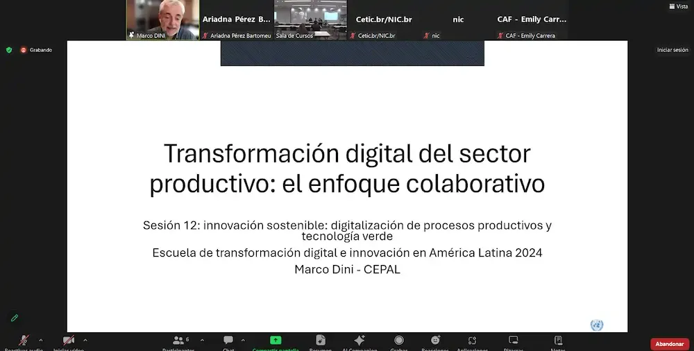 CEPAL subraya la importancia de implementar estrategias para digitalizar el sector productivo en la región