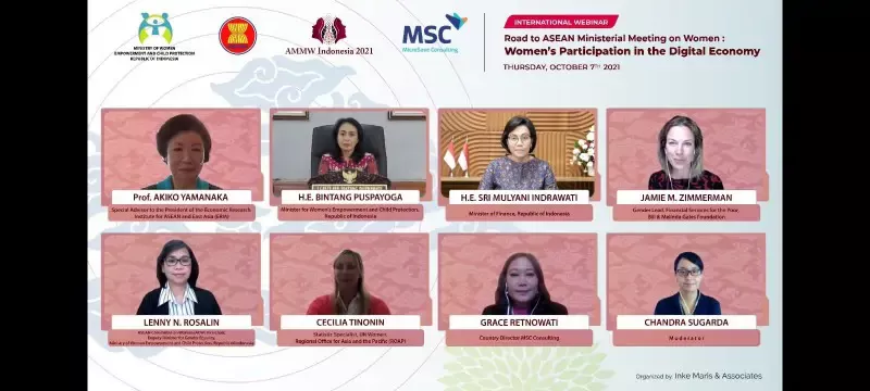 ERIA Talks Inclusive Digital Economy during the ASEAN Ministerial Meeting on Women Policy Dialogue