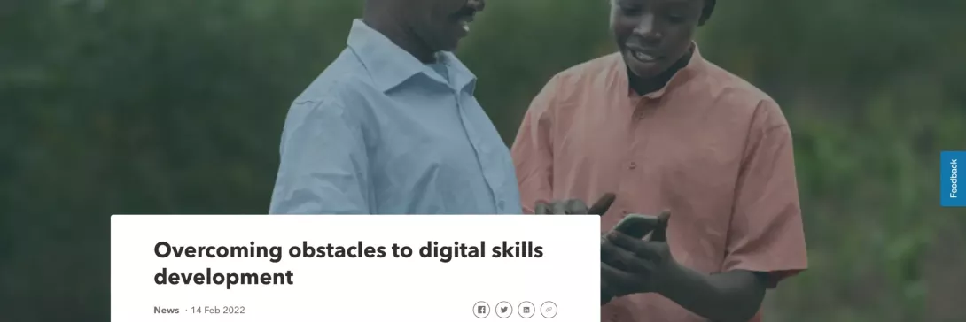 Overcoming obstacles to digital skills development