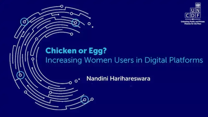 “Chicken or egg”: How to increase women users on digital platforms