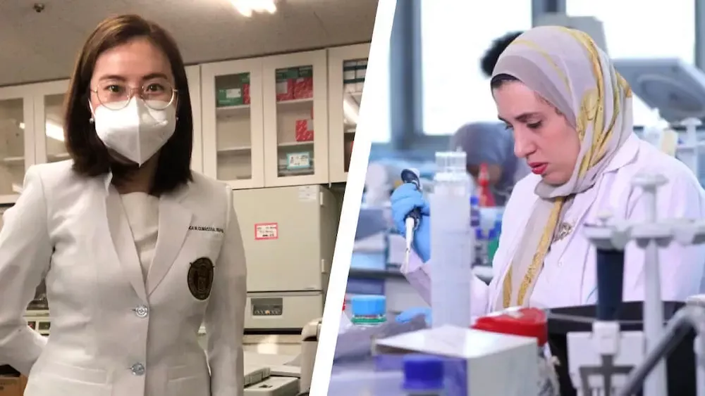 Women scientists from developing countries at the forefront of cutting-edge research