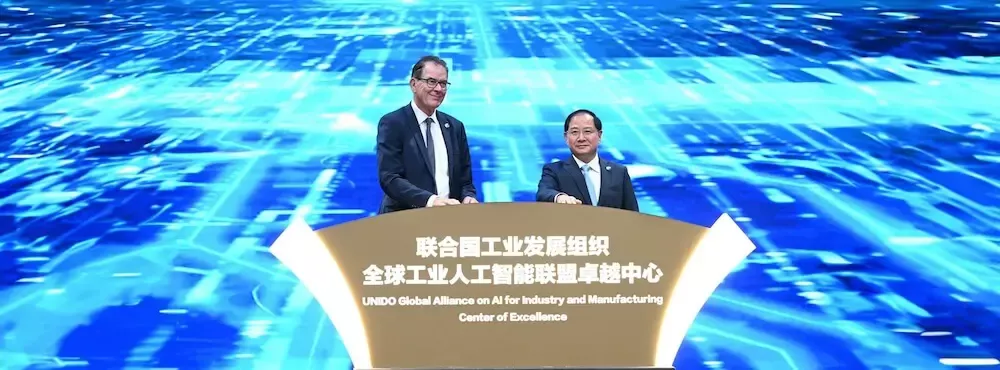 UNIDO, Shanghai Municipality and MIIT launch AIM Global Centre of Excellence at World AI Conference 2024