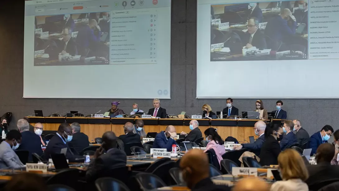 WTO members agree on mid-June dates for reconvening MC12