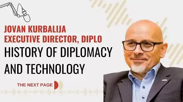 Diplomacy and technology: from smoke signals to artificial intelligence with Dr. Jovan Kurbalija